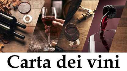 SERVIZIO DI ELABORAZIONE CARTA VINI